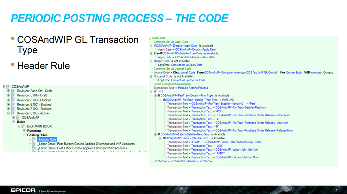 PeriodicPostingProcess-TheCode