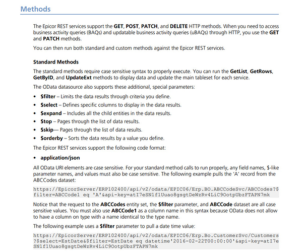 Epicor_REST_uBAQ_Methods