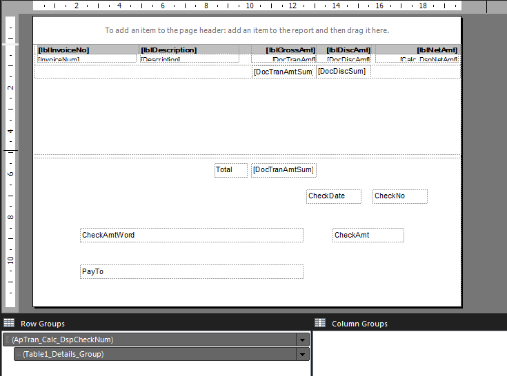 APCheck - SSRS Formatting - Epicor ERP 10 - Epicor User Help Forum