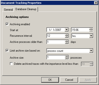 Service Connect Automate Deletion of Document Traces Epicor