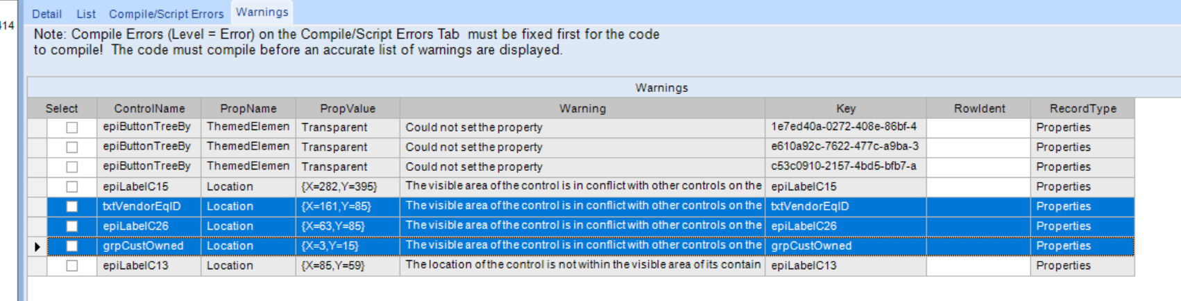 Customisation Missing Ui Elements Erp 10 Epicor User Help Forum