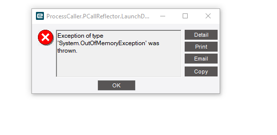 OutOfMemoryException issue