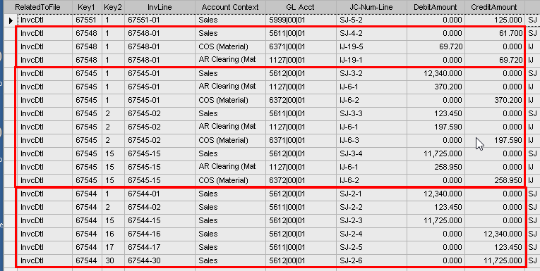 Understanding TranGLC Table - Epicor ERP 10 - Epicor User Help Forum