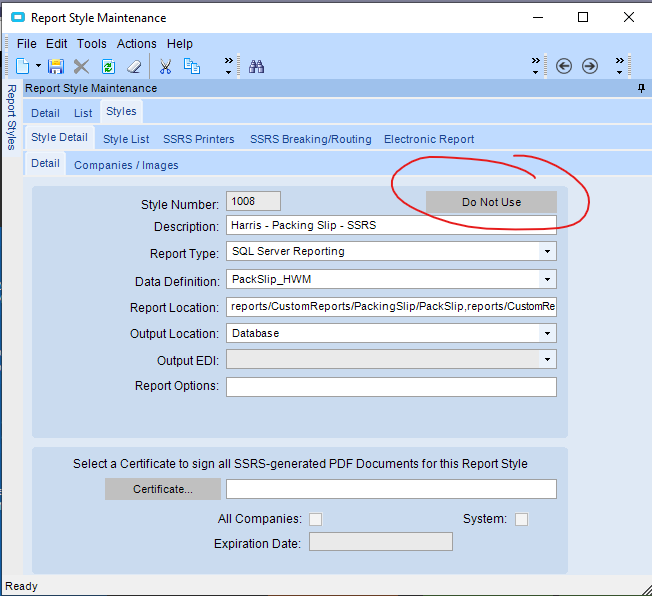 SSRS error Cannot Read next data row ERP 10 Epicor User Help