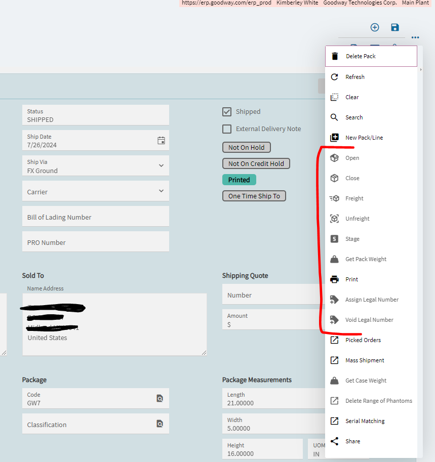 Can't Open Packing Slips - Kinetic ERP - Epicor User Help Forum