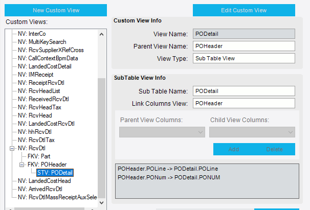 Mapping fields between tables? - Kinetic ERP - Epicor User Help Forum