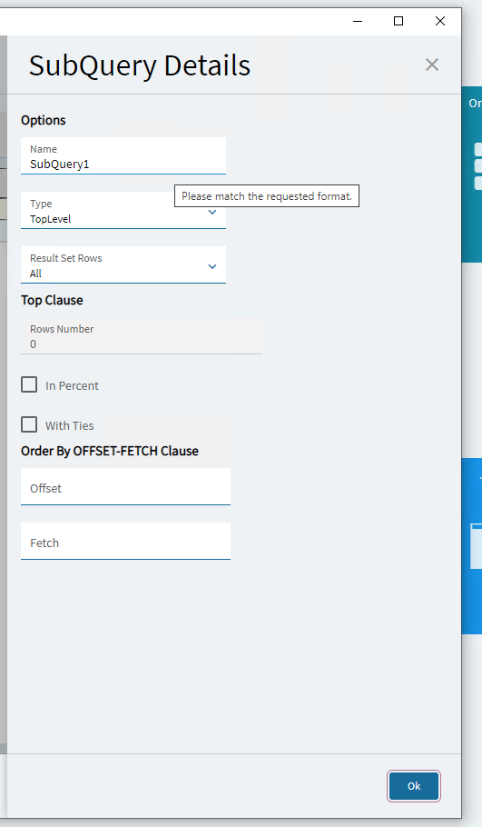 BAQ - SubQuery Option in Kinetic view - Kinetic ERP - Epicor User Help ...