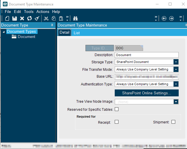 Epicor File Attachments with Sharepoint Kinetic 202X Epicor