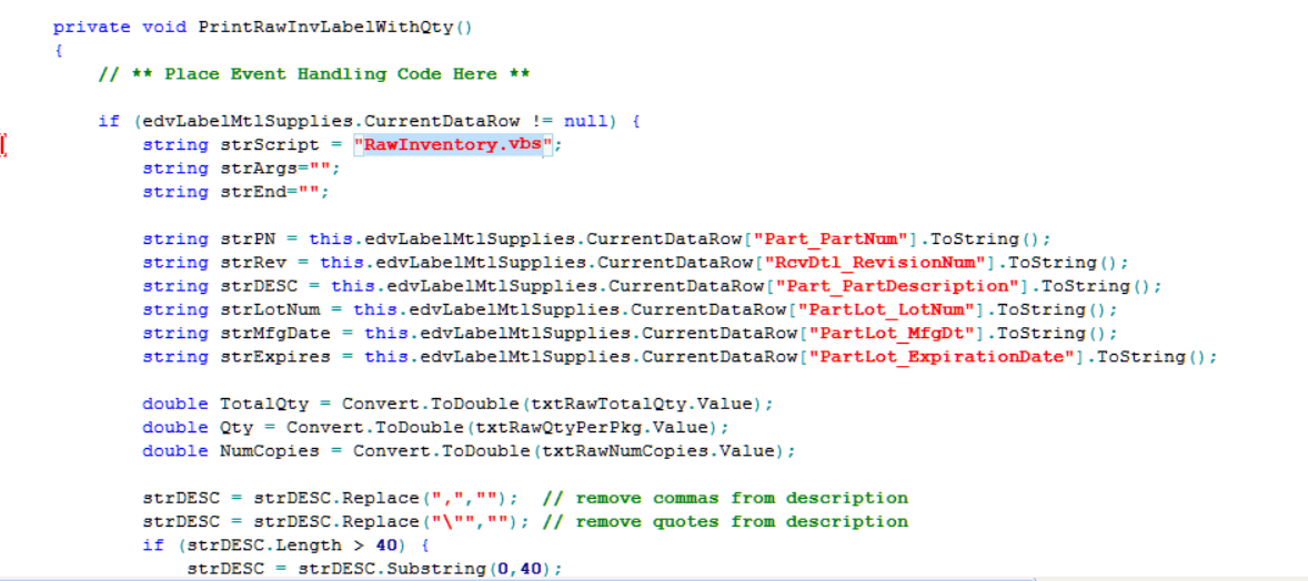 Where do I find VBS referenced in customization script ERP 10